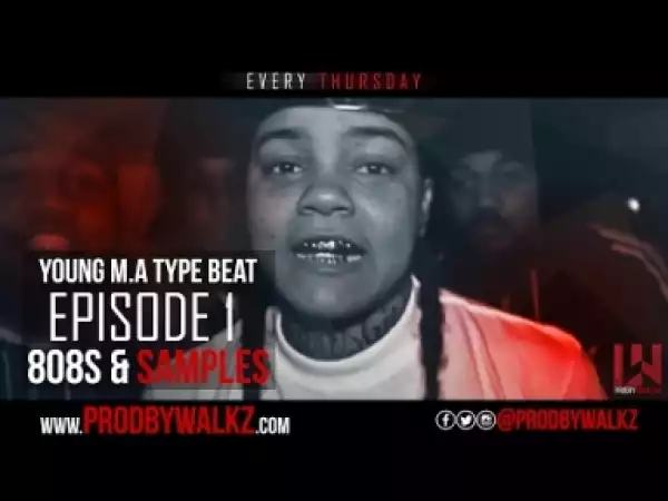 Young M.A Type Beat - Beat Making Video 2017 - 808s & Samples EP1